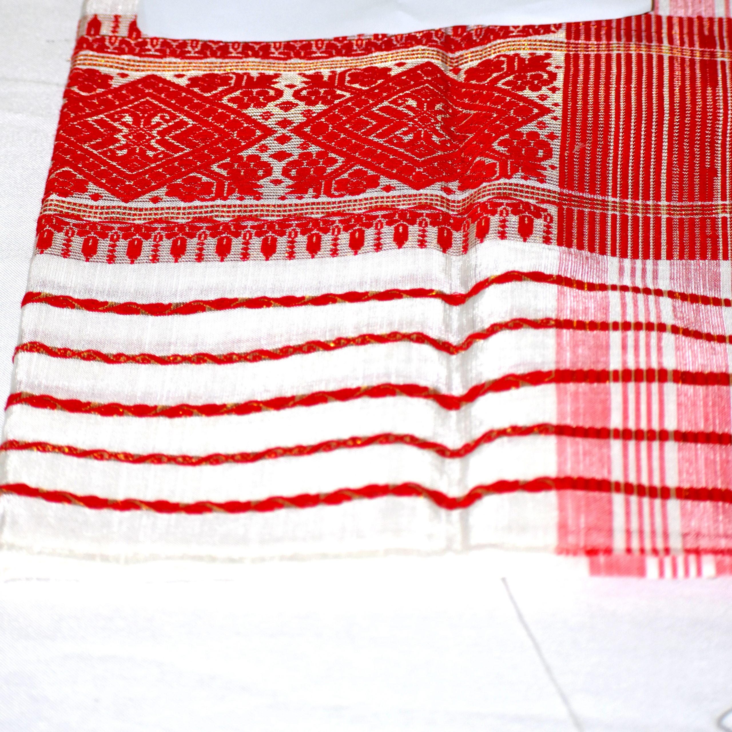 assamese gamosa  gamusa  gamocha  textile background gamusa pattern or  gamosa border gamosa is a traditional cloth of assamn  Pattern  Textiles Traditional